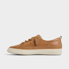 Tristin in Light Brown - Low top sneaker, Cup sole