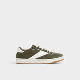 Ashwin in Olive - Low top sneaker, Cup sole
