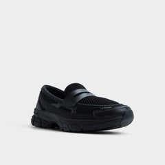 Loafersnkr in Black - Slip-on sneaker, Jogger sole
