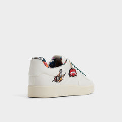Whatisadam in White Combo - Men's low top sneaker