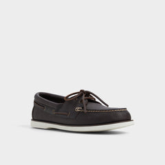 Musker Dark Brown Men's Boat shoes - Boat shoe