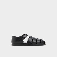 Wildhaven Black Men's Sandals & Slides - Flat sandal
