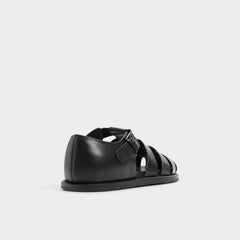 Wildhaven Black Men's Sandals & Slides - Flat sandal