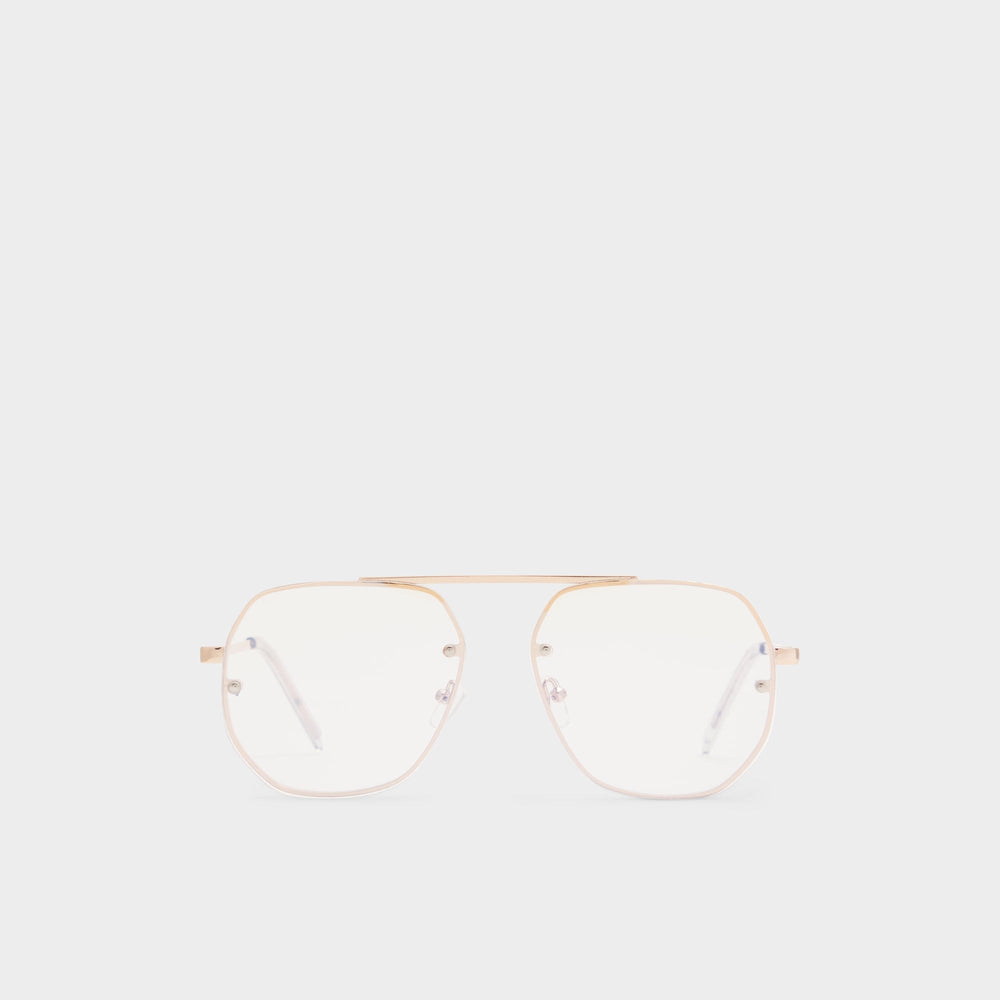 Diprion Gold Men's Aviator - Non-prescription reading glasses