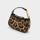 Miniccharlii in Brown Multi - Bag charm