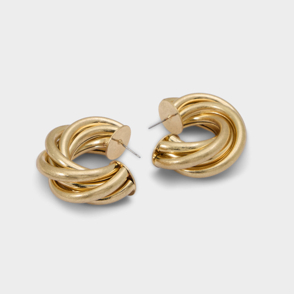 Tovaa in Gold - Hoop earrings