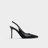 Re in Samantha Other Black - Sling back high heel, Stiletto heel