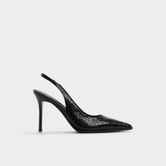 Re in Samantha Other Black - Sling back high heel, Stiletto heel