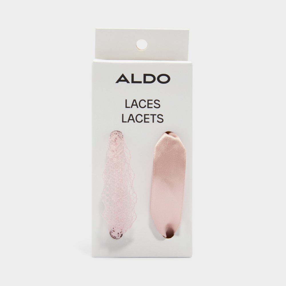Traysi Light Pink Women's Shoe Charms & Laces - Shoelaces