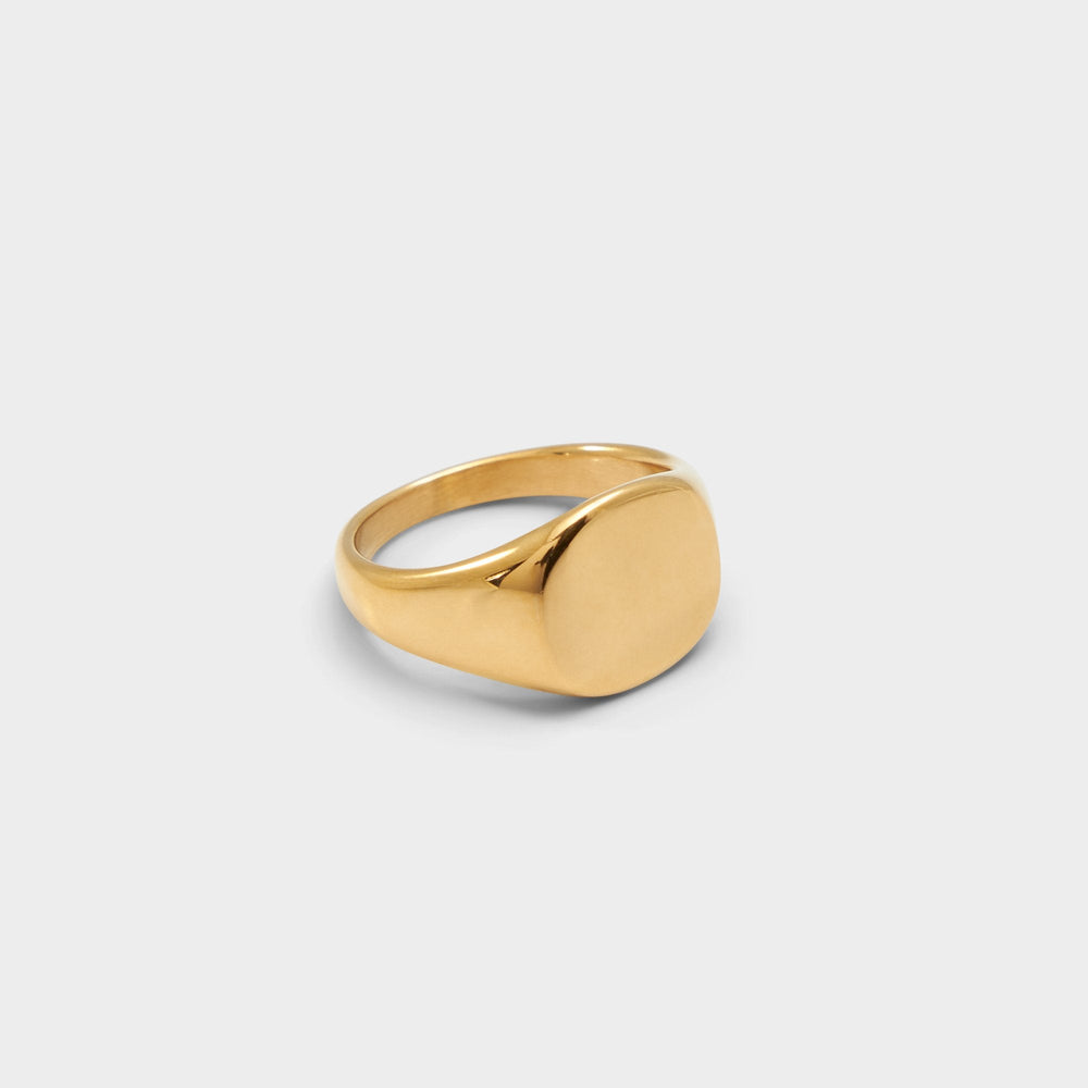 Jeremmy Black/Gold Multi Men's Rings - Ring