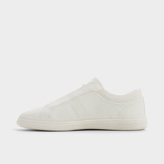 Carlson in White - Slip-on sneaker, Cup sole