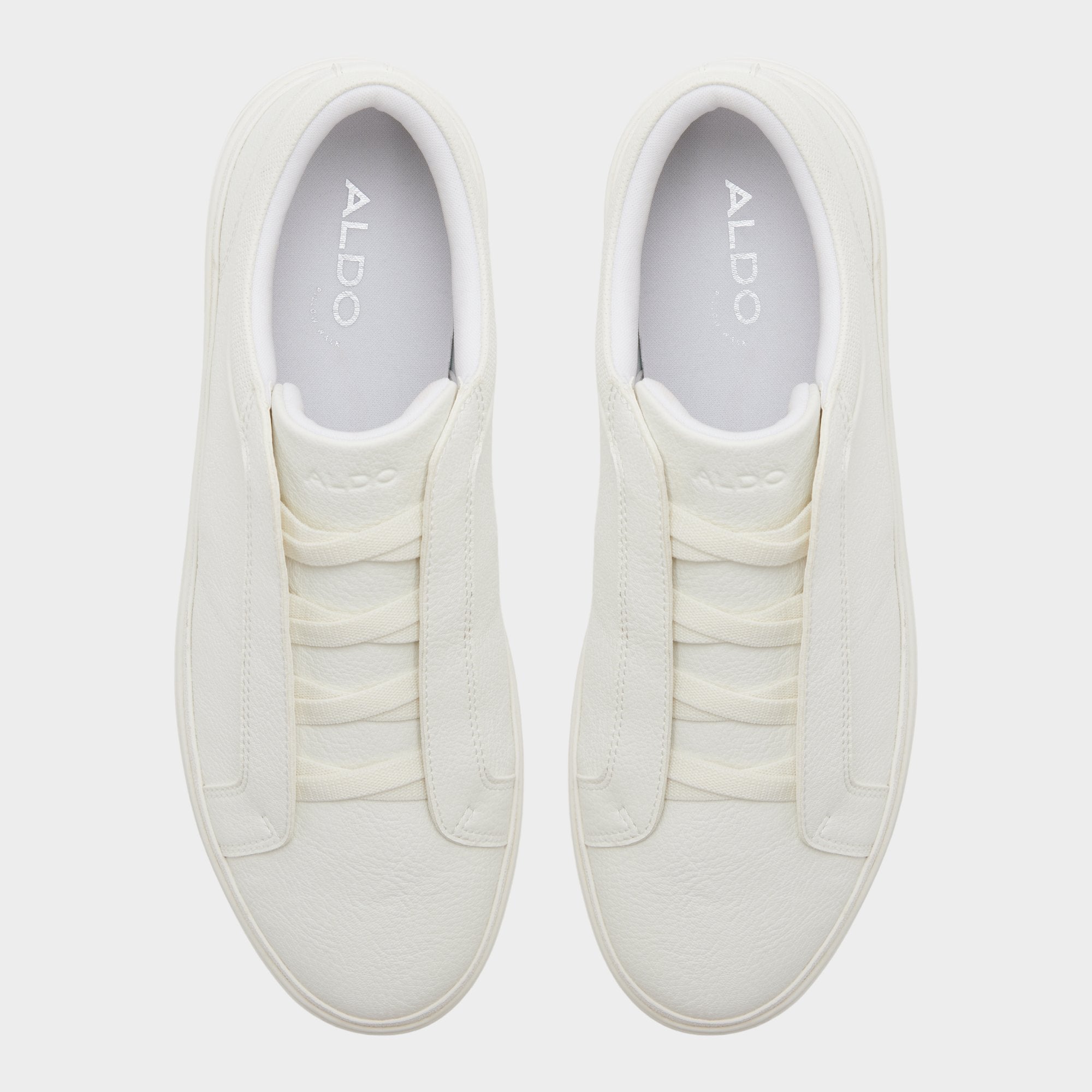 Carlson in White - Slip-on sneaker, Cup sole