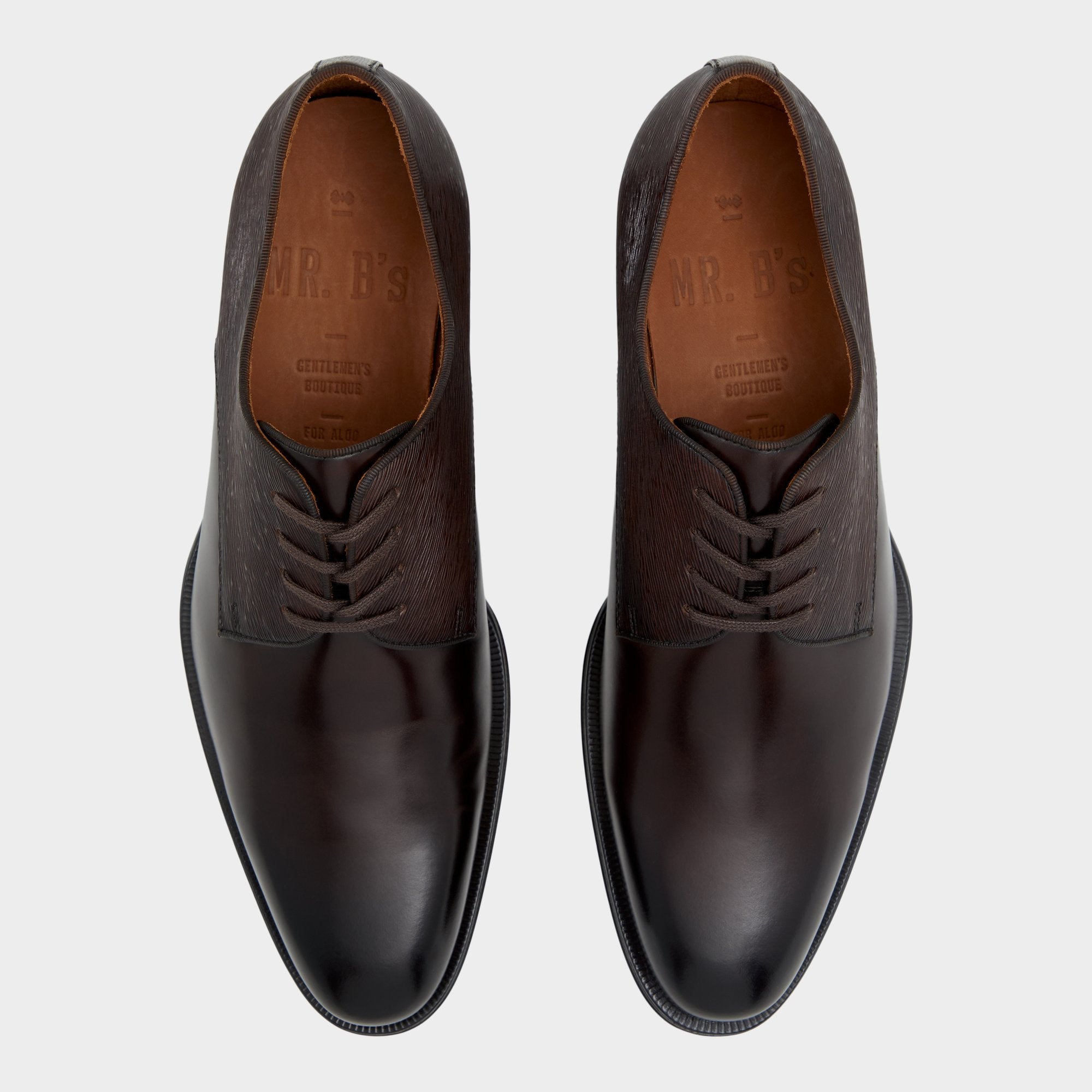 Halbart Dark Brown Men's Oxfords & Lace-ups - Oxford shoe