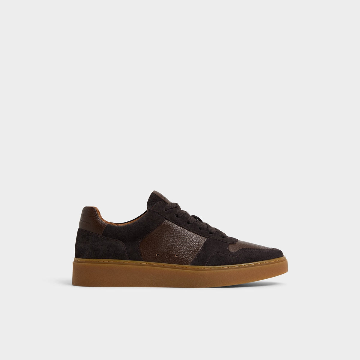 Montie Dark Brown Men's Low top - Low top sneaker, Cup sole
