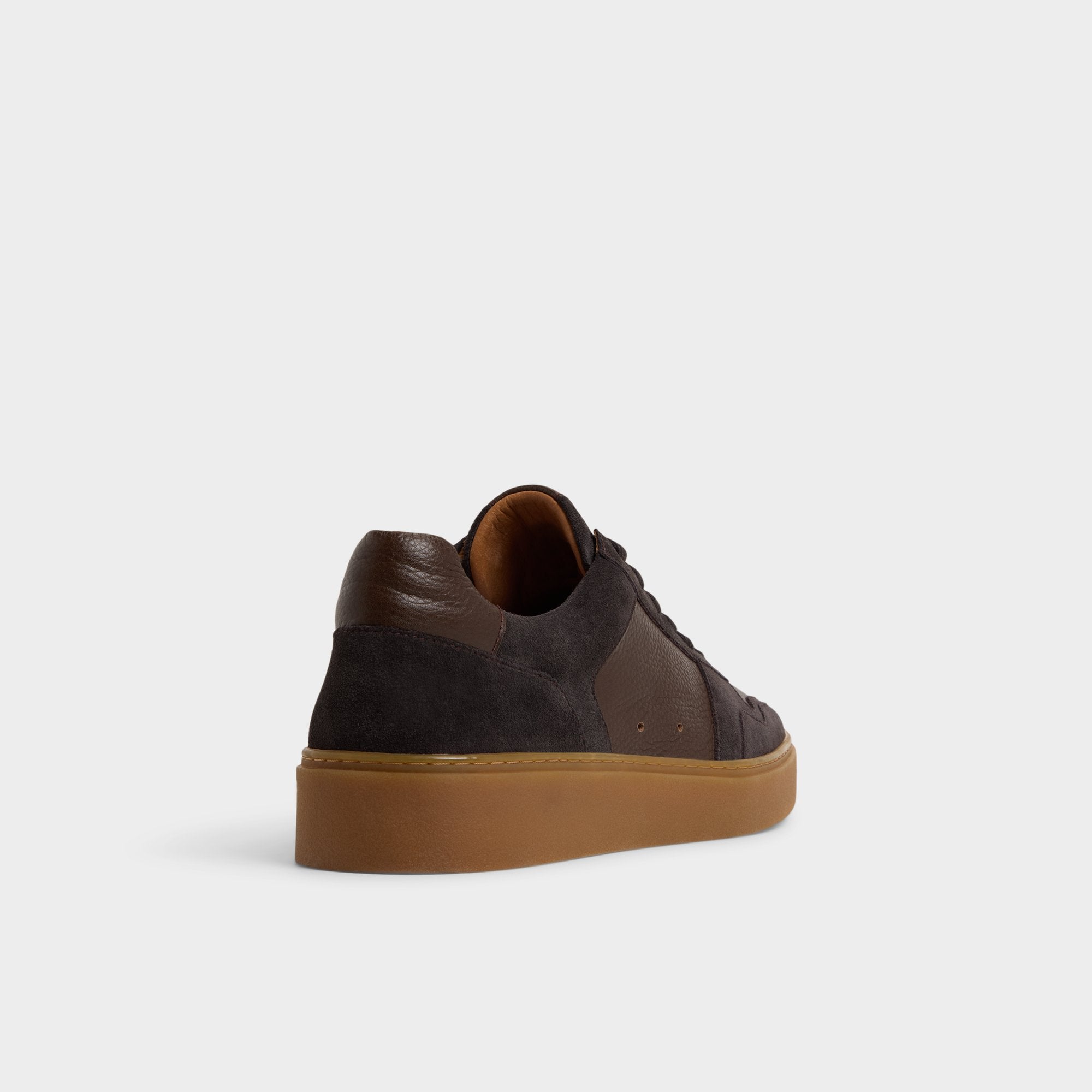 Montie Dark Brown Men's Low top - Low top sneaker, Cup sole