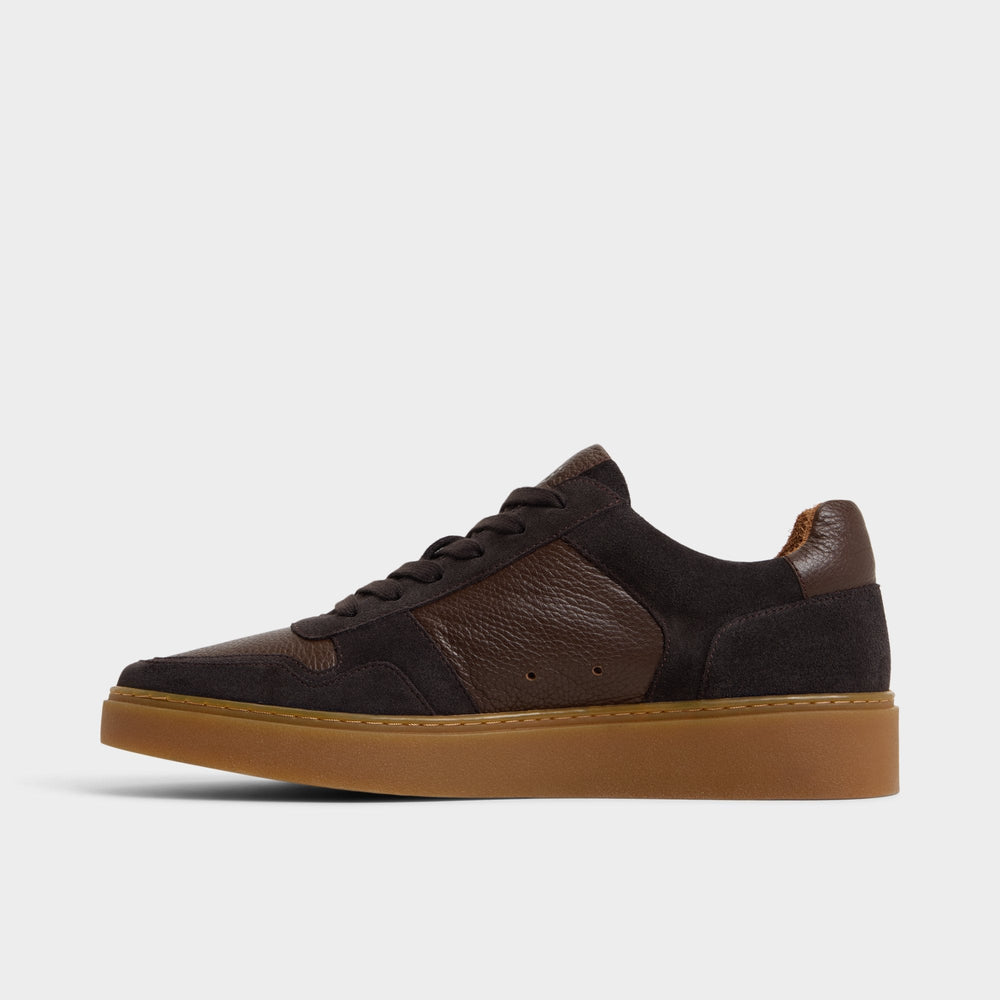 Montie Dark Brown Men's Low top - Low top sneaker, Cup sole
