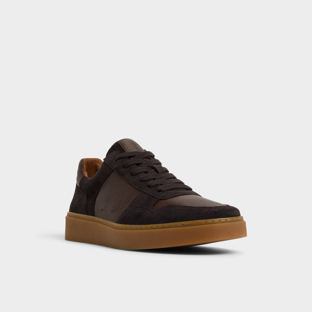 Montie Dark Brown Men's Low top - Low top sneaker, Cup sole