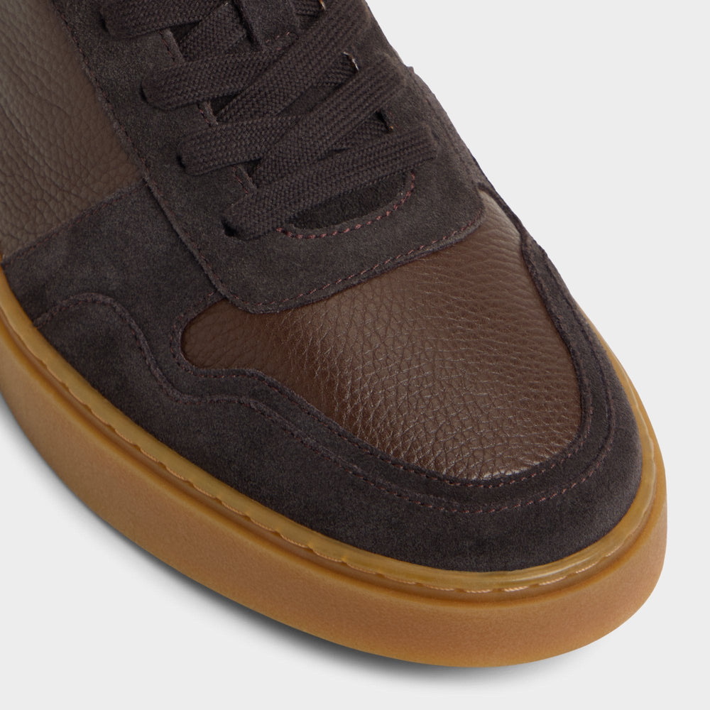 Montie Dark Brown Men's Low top - Low top sneaker, Cup sole