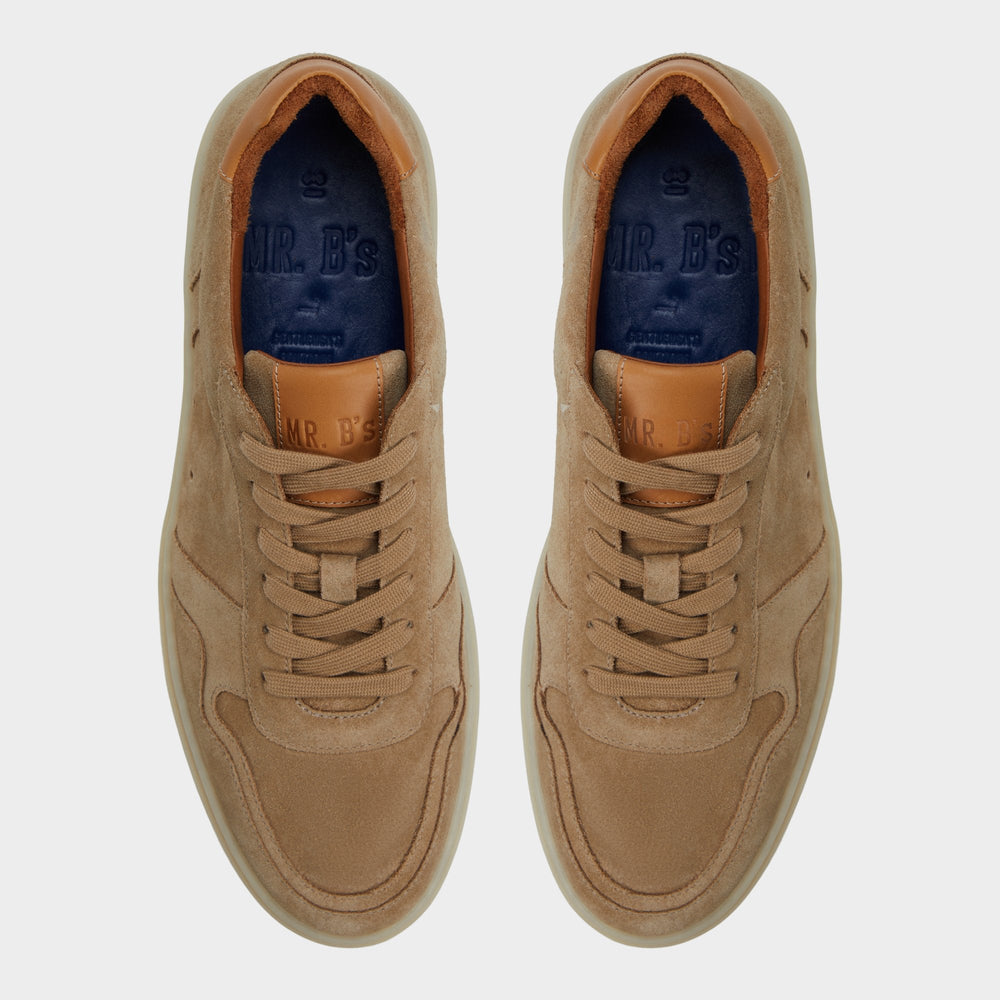 Montie in Cognac - Low top sneaker, Cup sole