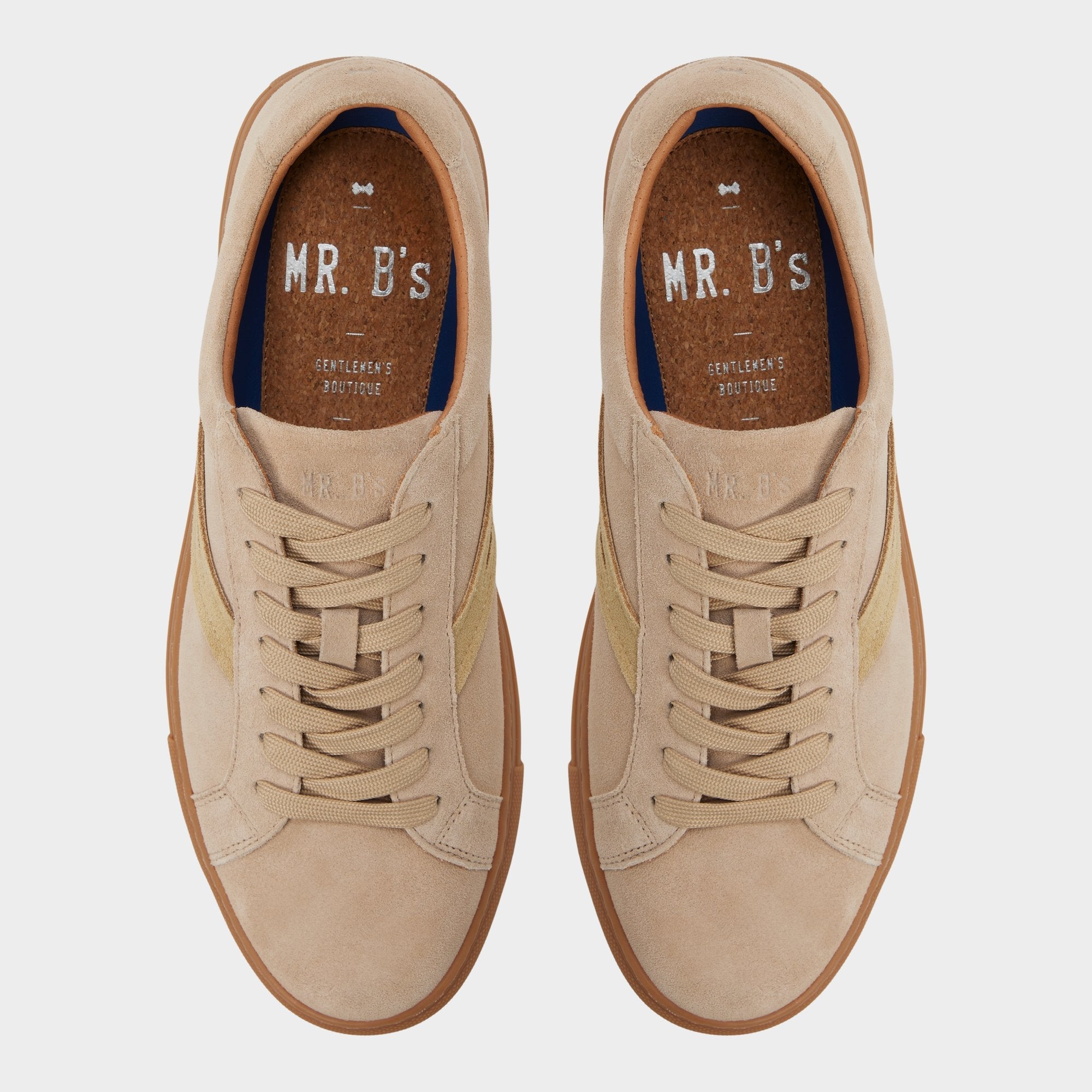 Leroy in Sand - Low top sneaker, Cup sole