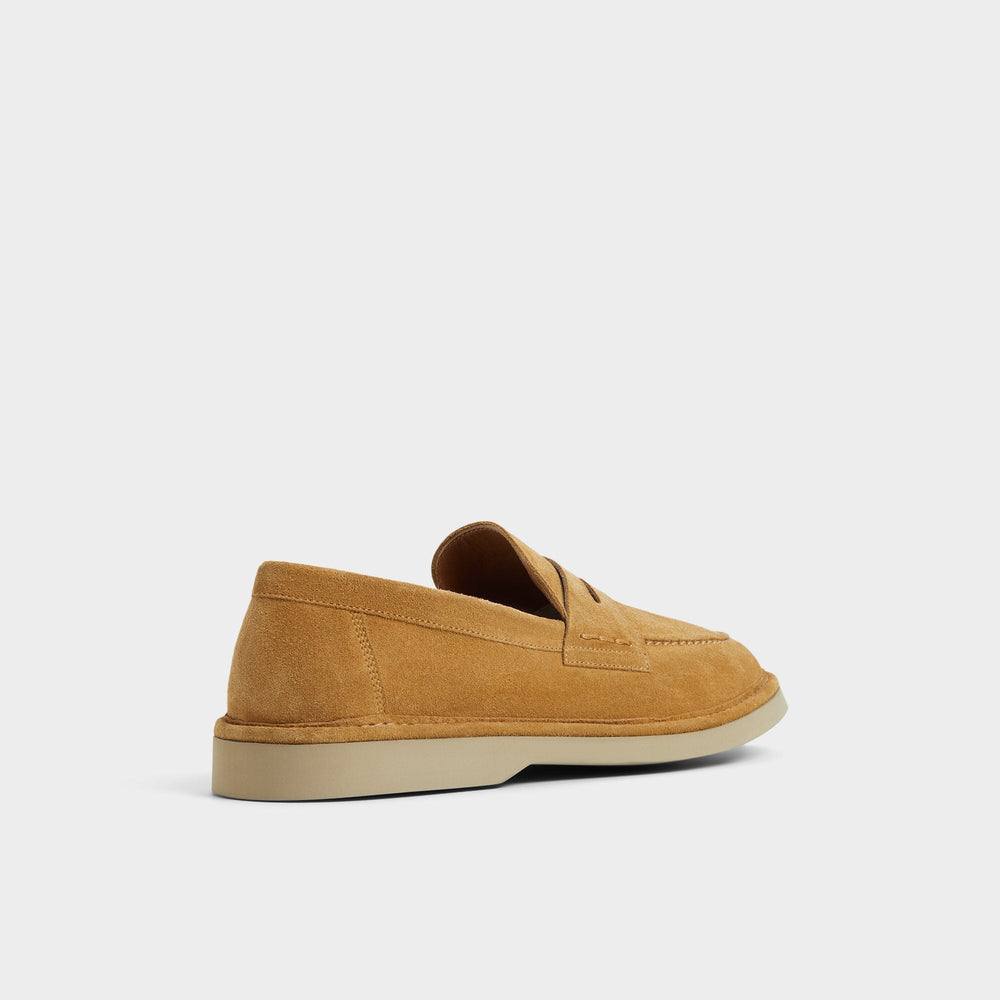 Iver Light Brown Men's Dress Shoes - Loafer