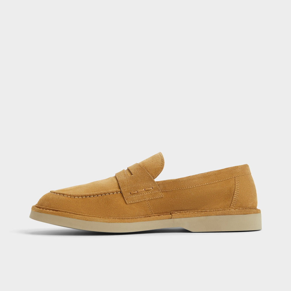 Iver Light Brown Men's Dress Shoes - Loafer