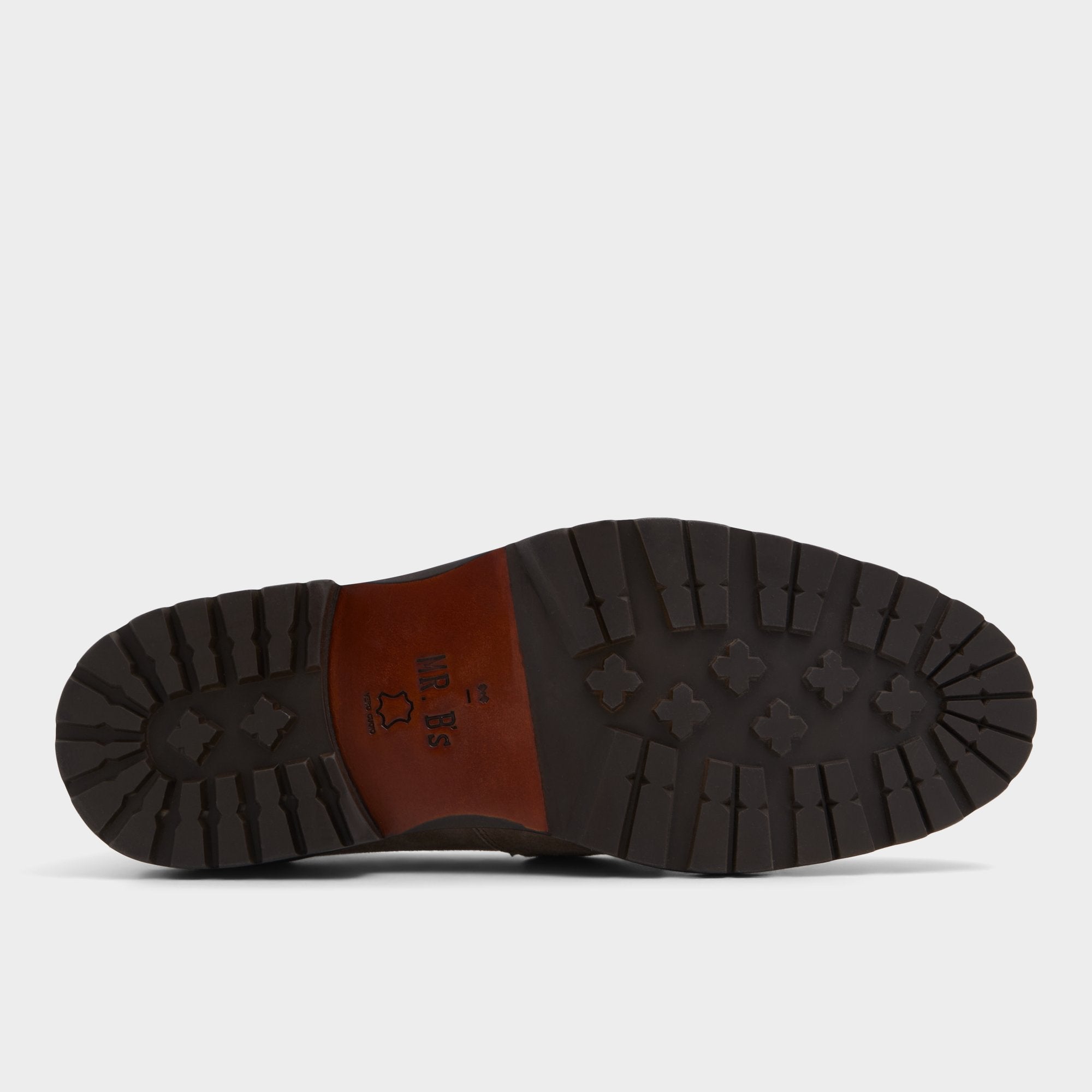 Aleris Brown Men's Dress Shoes - Loafer, Lug sole