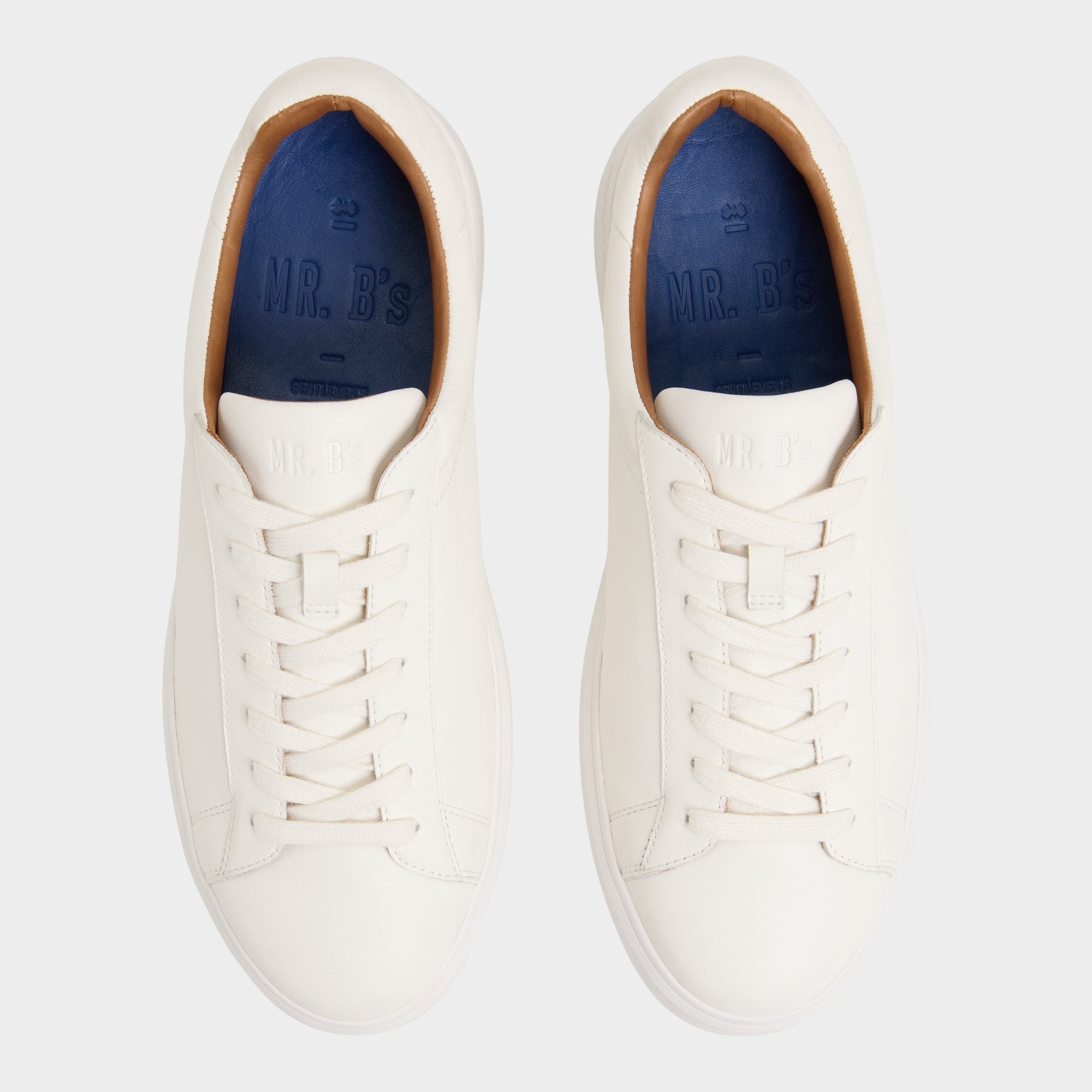 Seeger in White - Low top sneaker, Cup sole