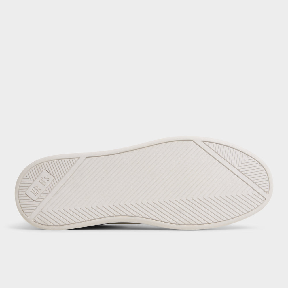 Seeger in White - Low top sneaker, Cup sole