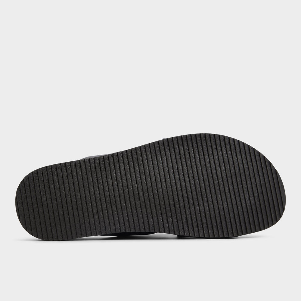 Kairo Dark Brown Men's Sandals & Slides - Slide sandal
