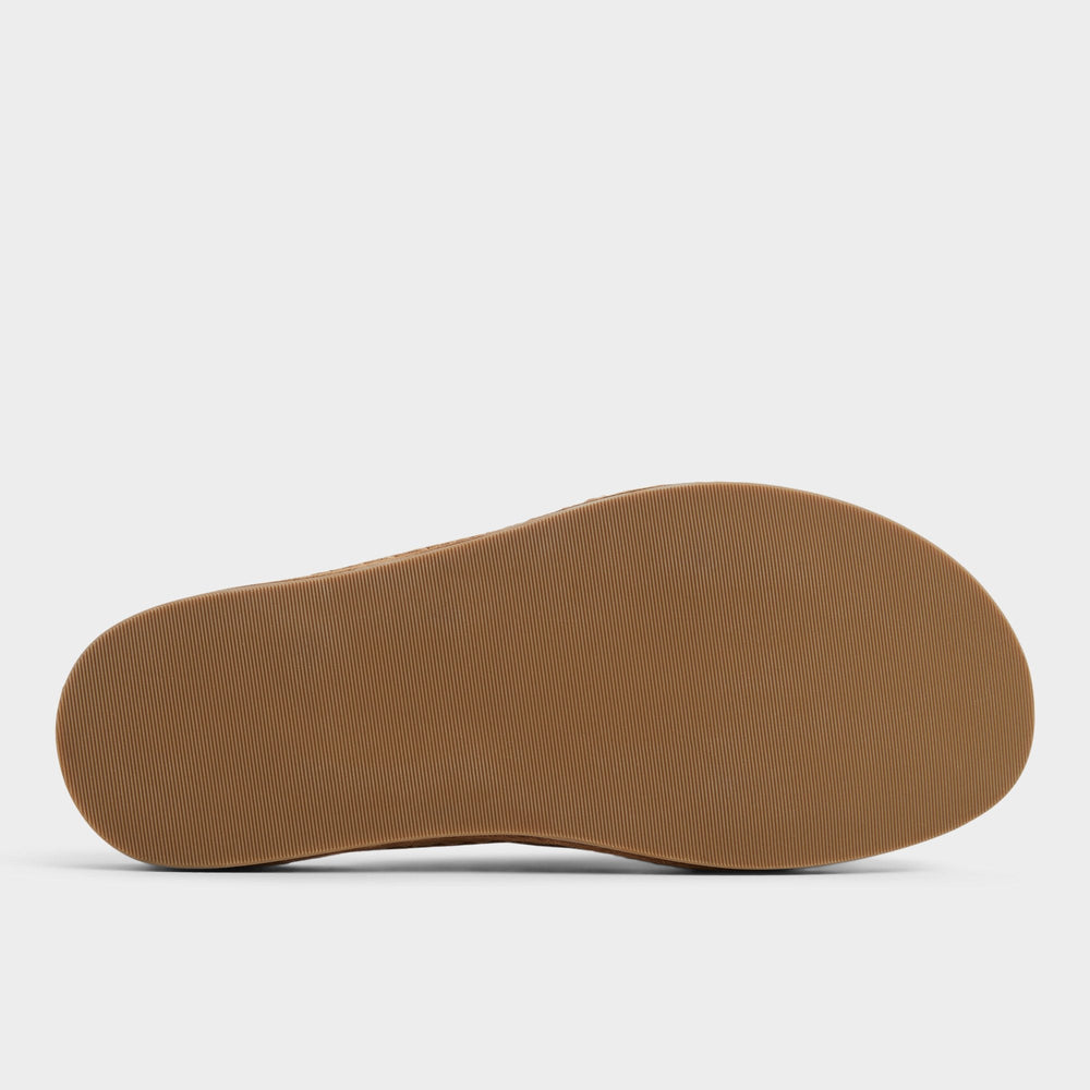 Steele Light Brown Men's Sandals & Slides - Slide sandal