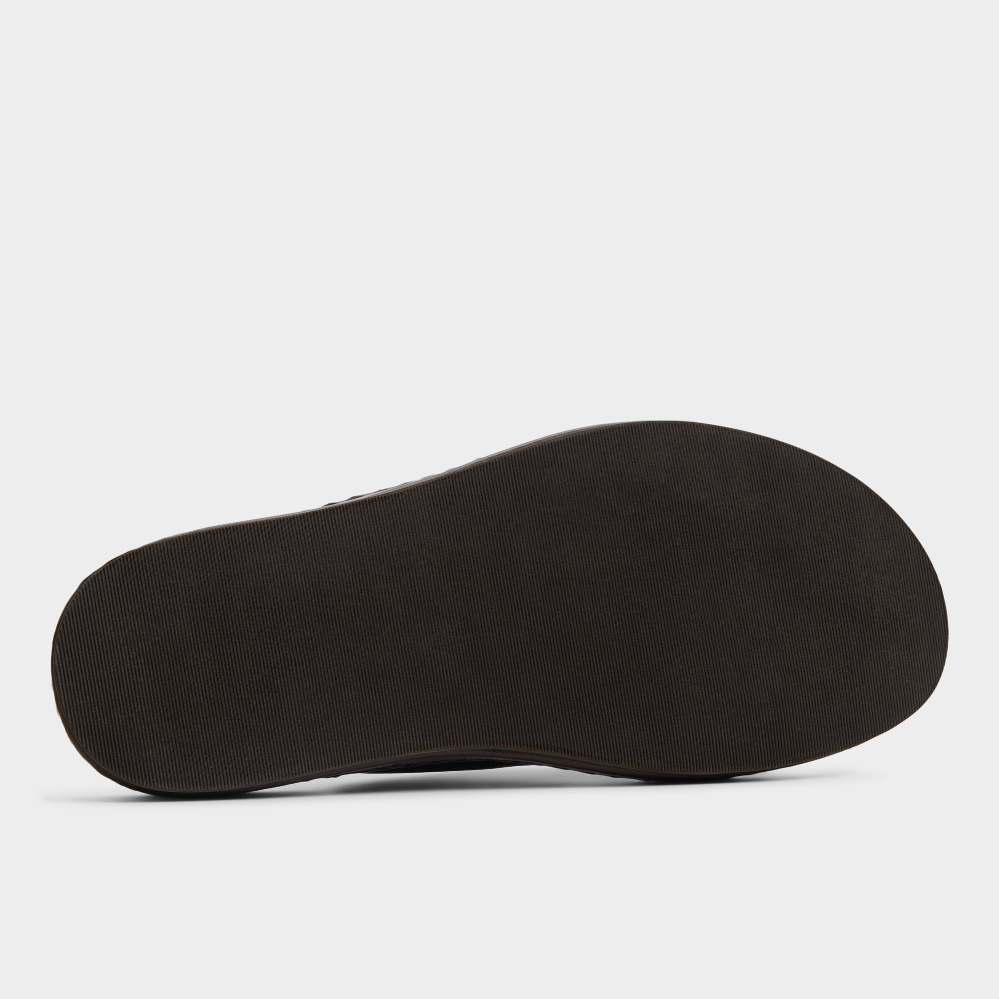 Steele Dark Brown Men's Sandals & Slides - Slide sandal