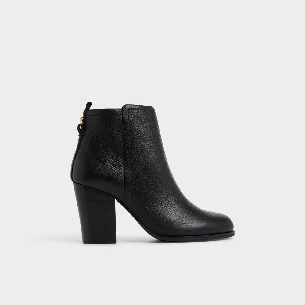 Noemia in Black - Ankle boot, Block heel