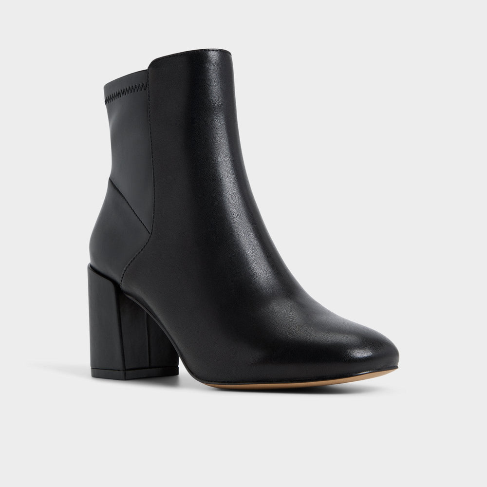 Satorimini Black Women's Ankle boots - Ankle boot, Block heel