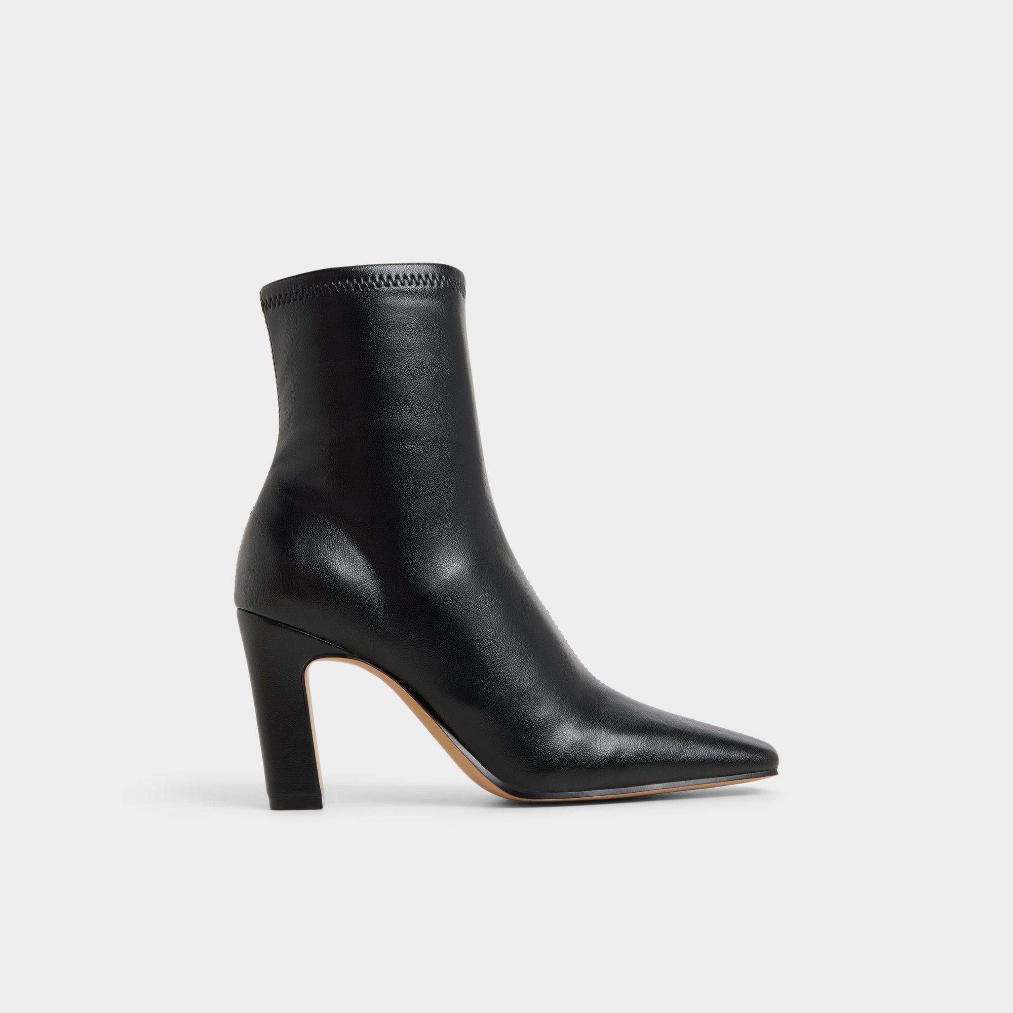 Cybele in Black - Ankle boot, Block heel