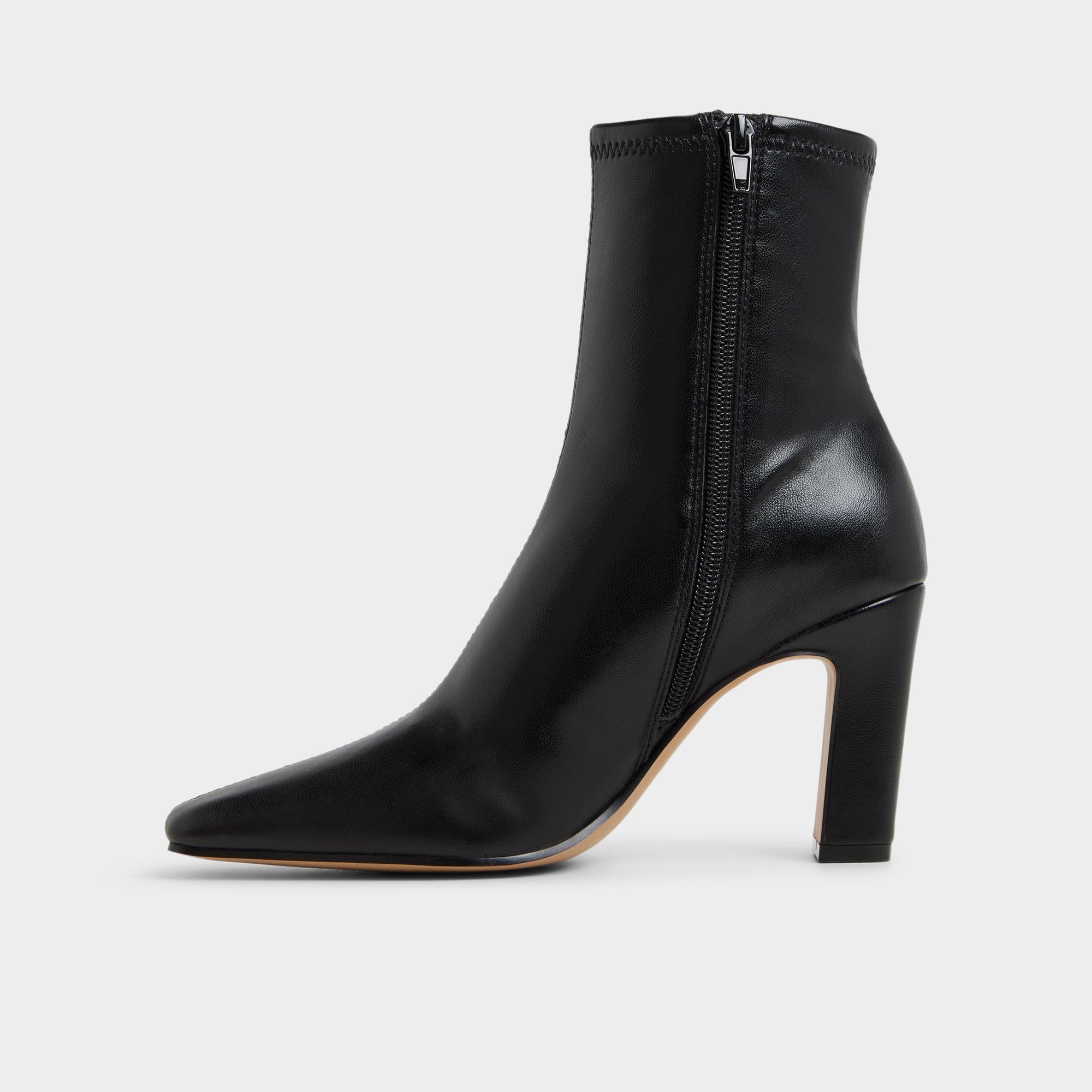 Cybele in Black - Ankle boot, Block heel