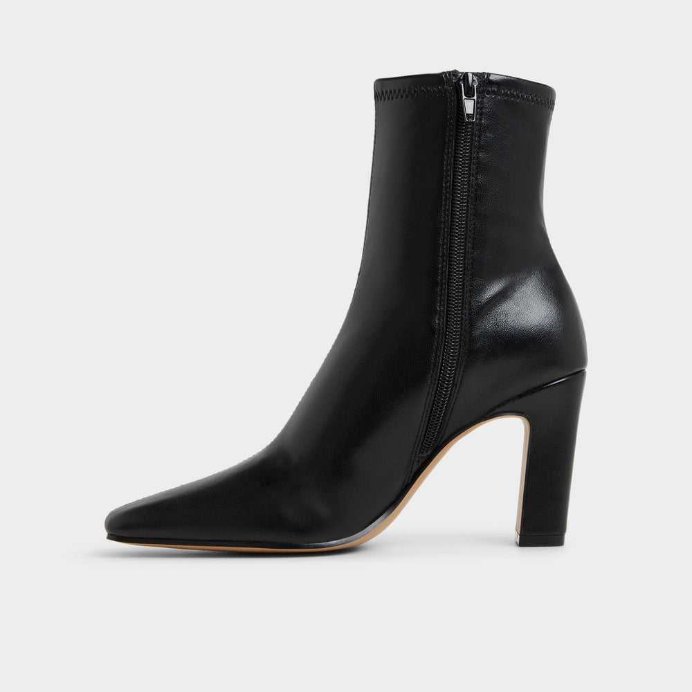 Cybele in Black - Ankle boot, Block heel