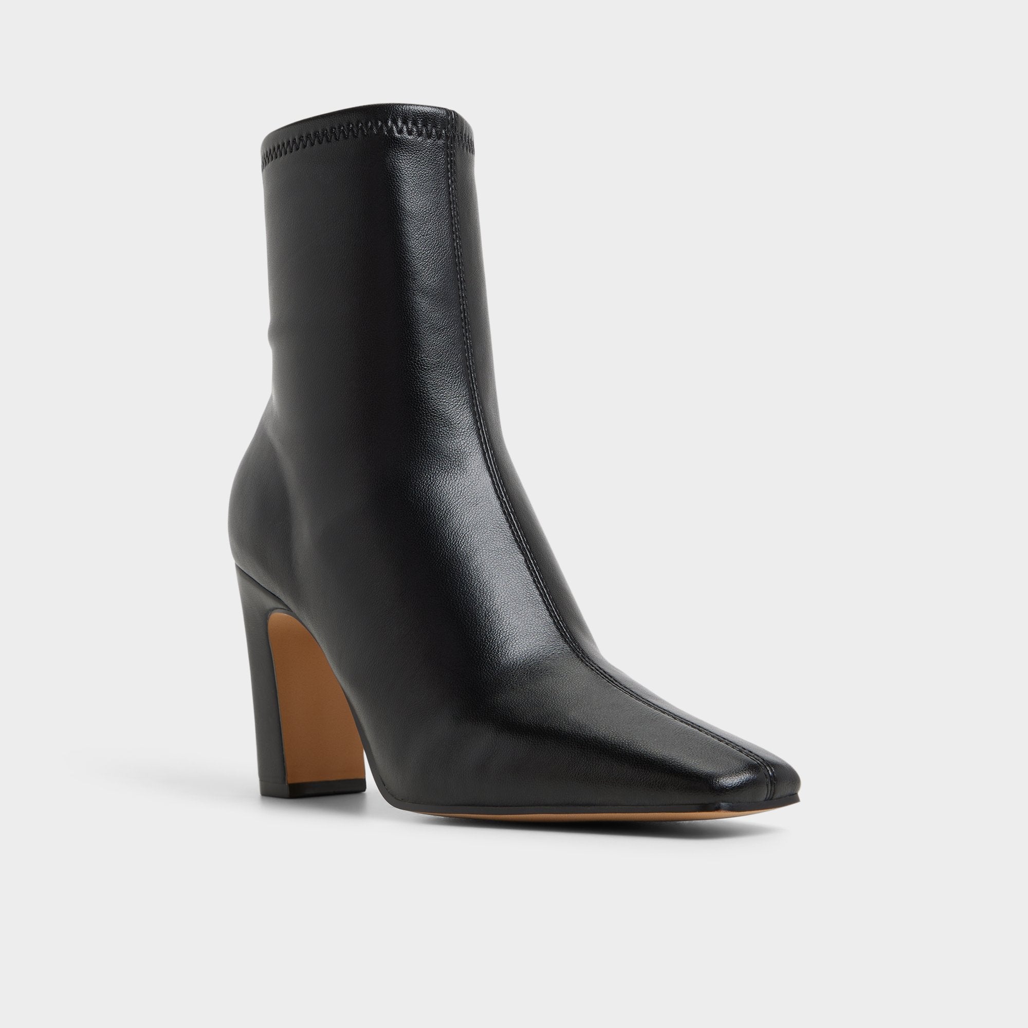 Cybele in Black - Ankle boot, Block heel