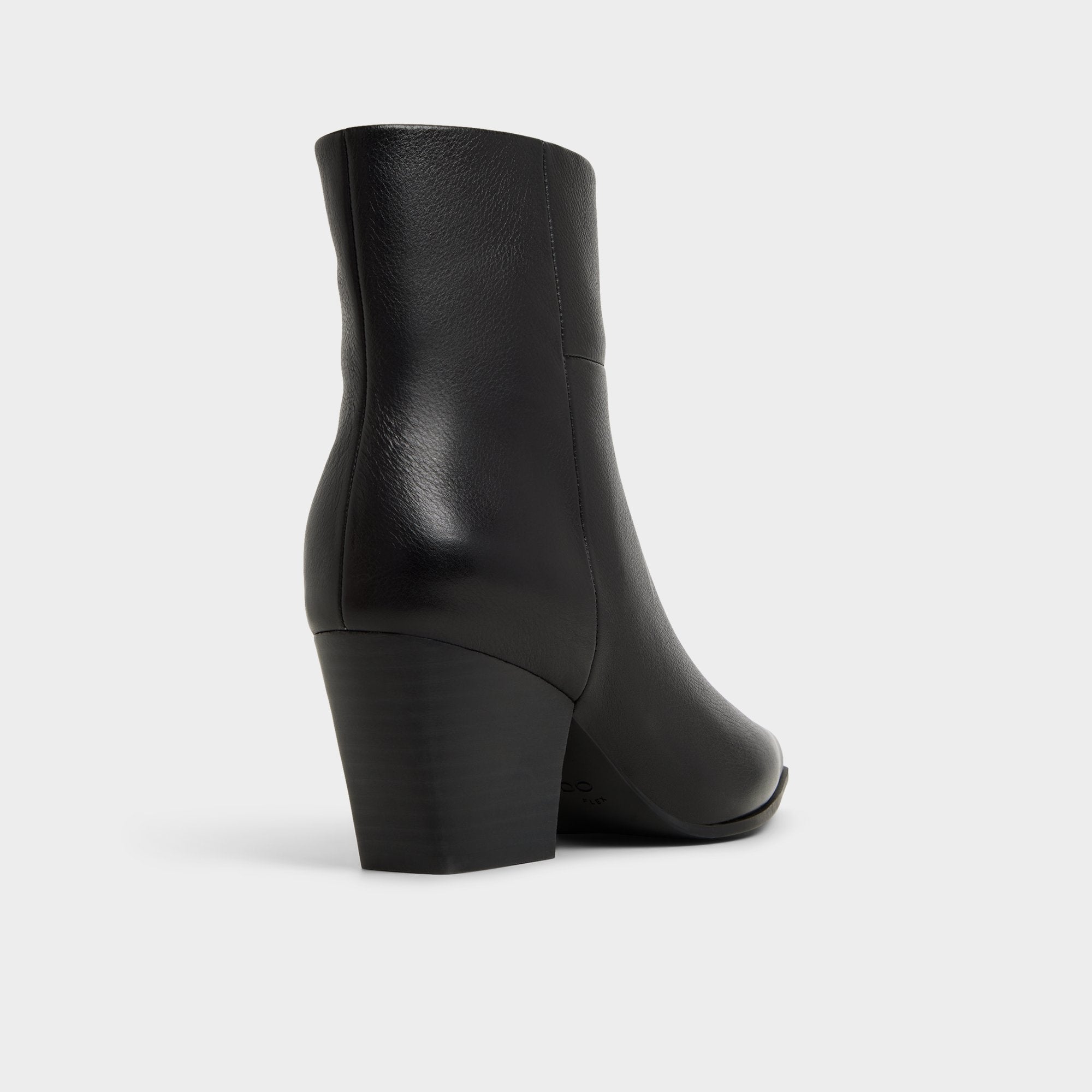 Shanah in Black - Ankle boot, Block heel