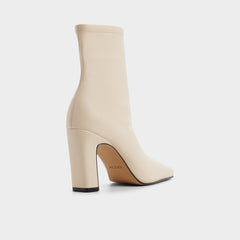 Cybele in Cream - Ankle boot, Block heel