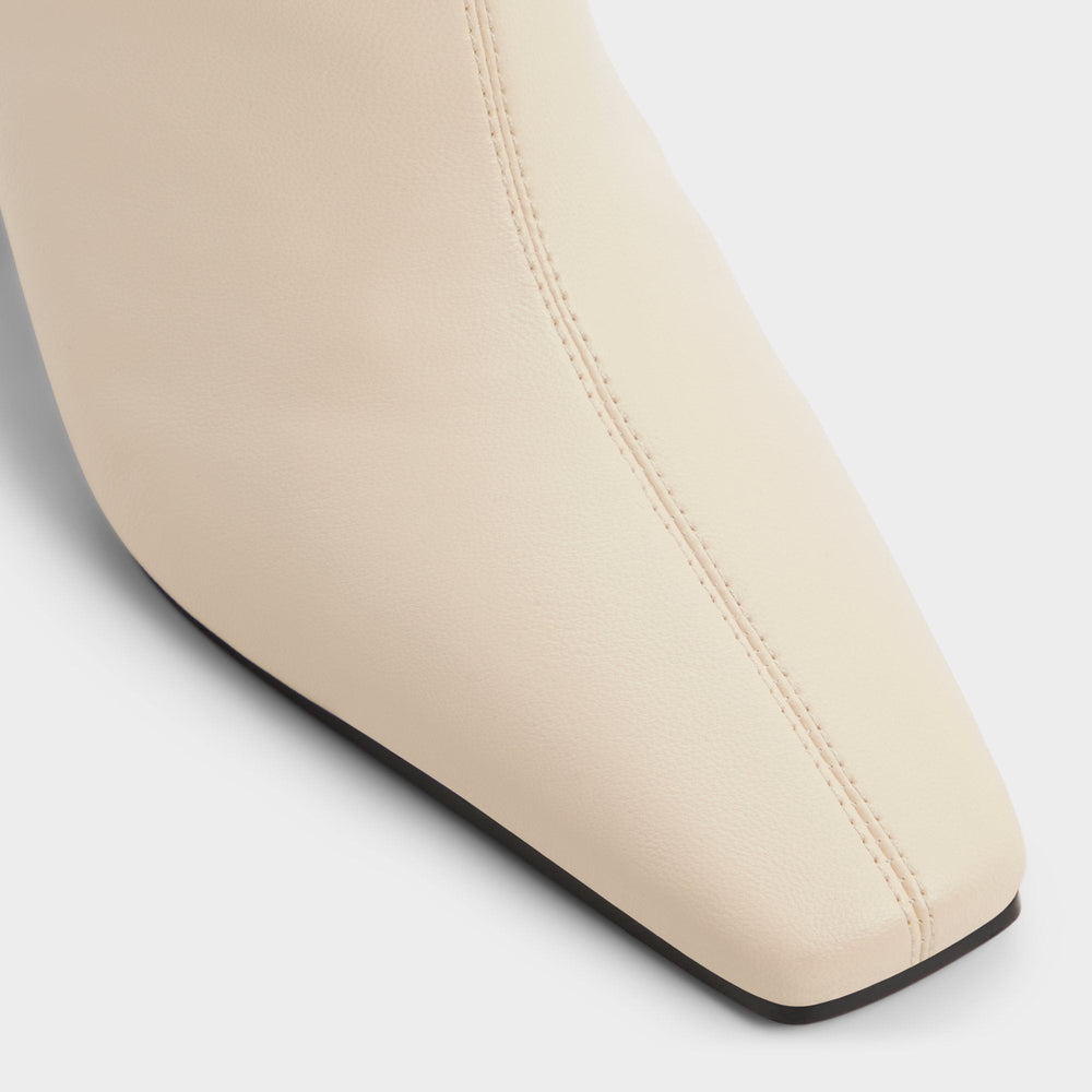 Cybele in Cream - Ankle boot, Block heel