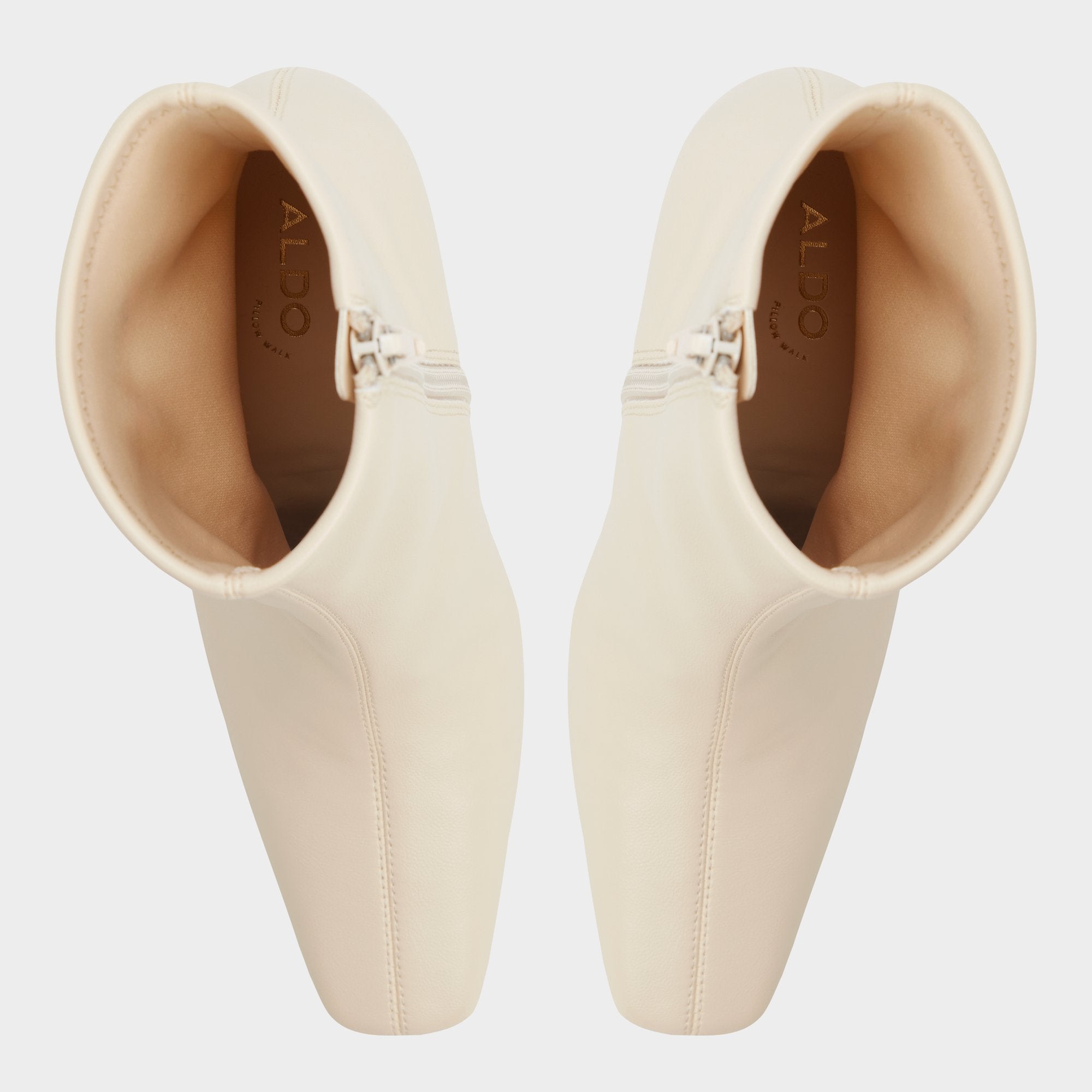 Cybele in Cream - Ankle boot, Block heel