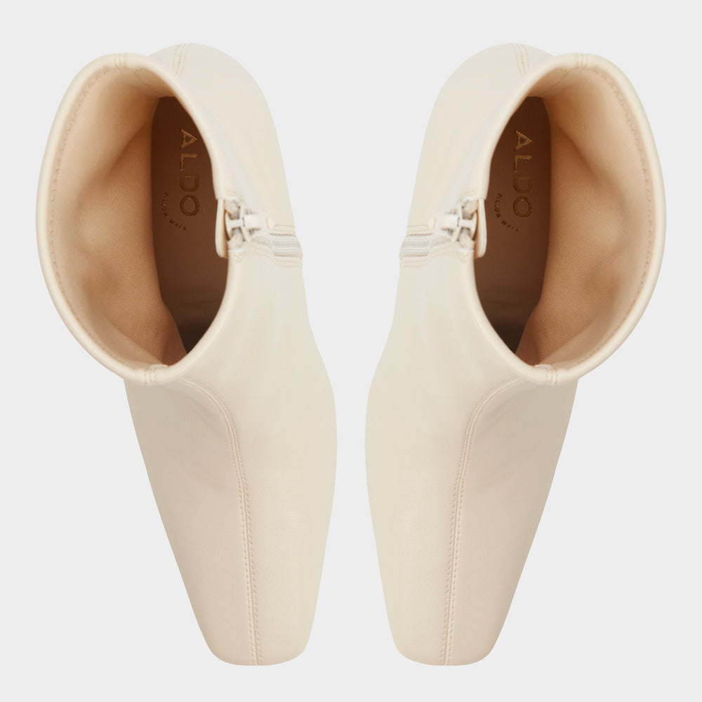 Cybele in Cream - Ankle boot, Block heel