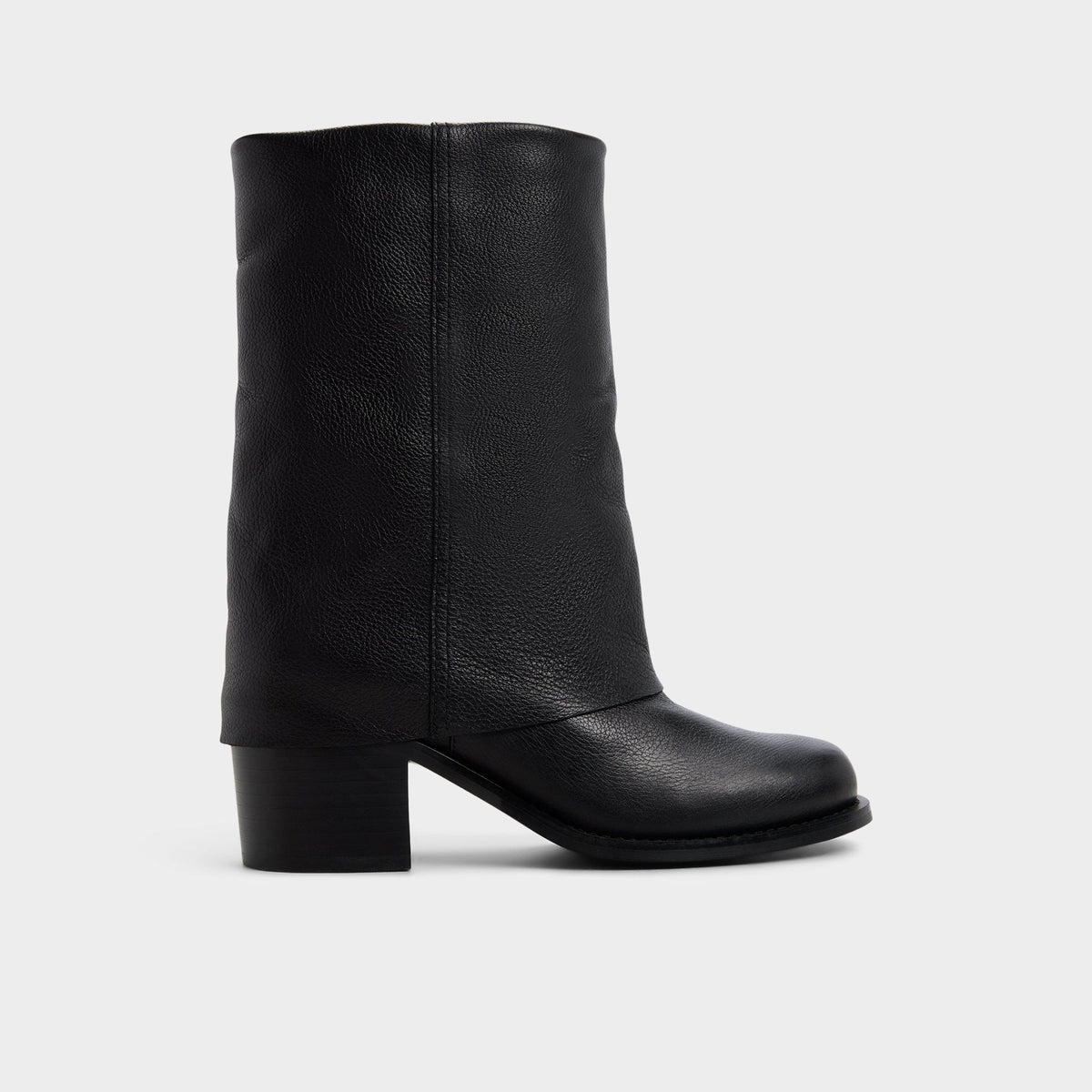Nolya in Black - Ankle boot, Block heel
