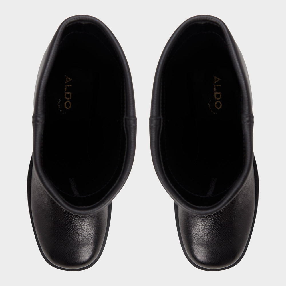 Nolya in Black - Ankle boot, Block heel