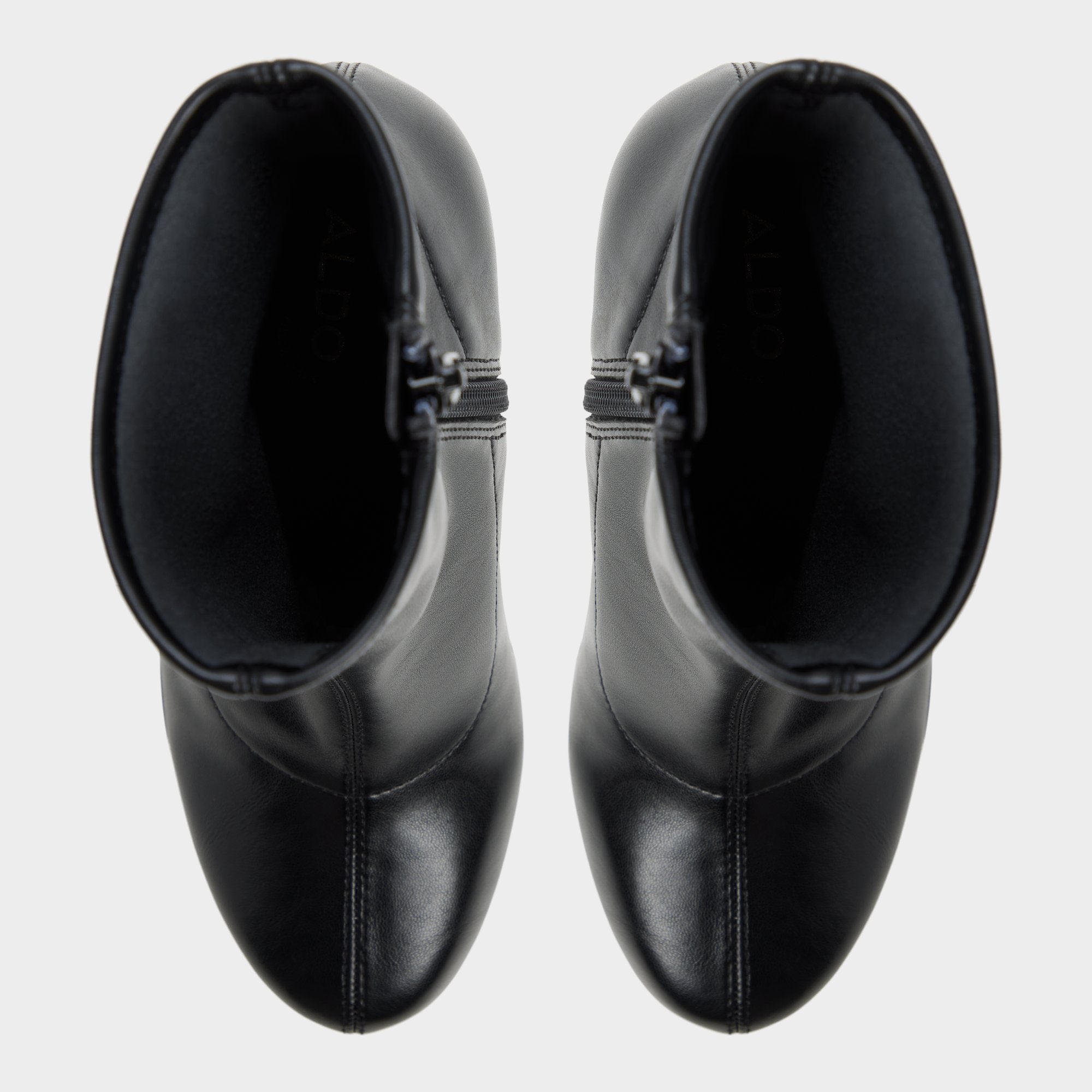 Brejara in Black - Ankle boot, Platform