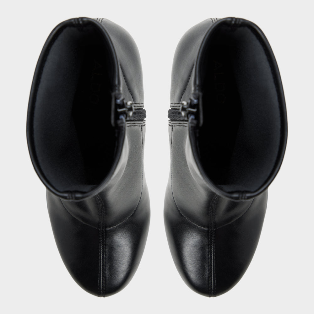 Brejara in Black - Ankle boot, Platform