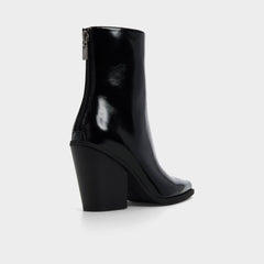 Norelle in Black - Ankle boot, Block heel