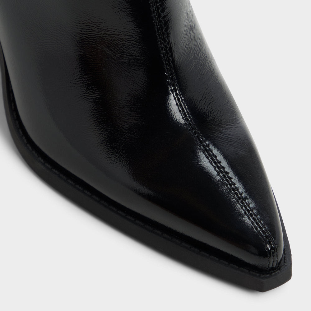 Norelle in Black - Ankle boot, Block heel