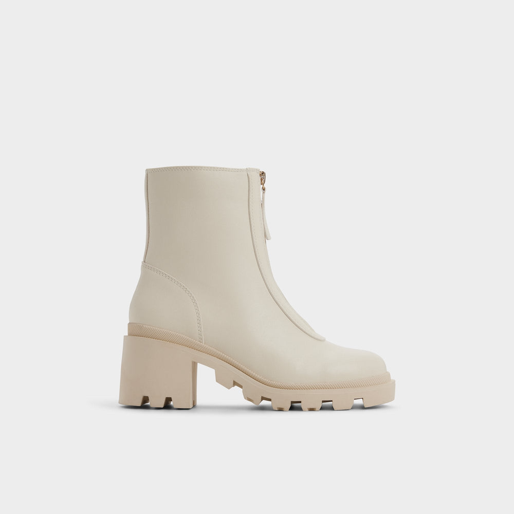 Merielle in Other White - Ankle boot, Lug sole
